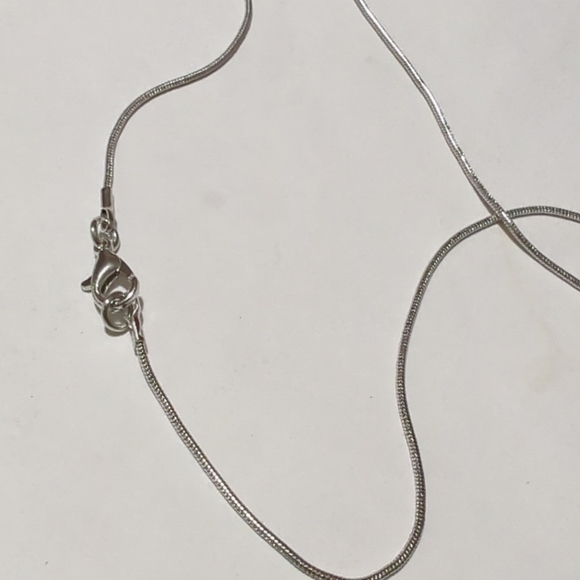 American Flag HEART PENDANT 🇺🇲Necklace Stainless Steel-Heart Patriotic- NEW - Picture 5 of 14